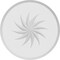 Ekena Millwork Standard Grayson Spiral Rosette With Beveled Edge, 6"W x 6"H x 1"P ROSP060X060X100GRY13 - alternate 4